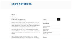 Desktop Screenshot of nedsnotebook.com